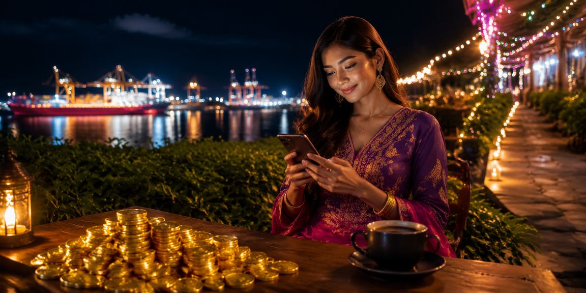 Pemain Malaysia mengakses kasino mudah alih dalam talian melalui telefon bimbit