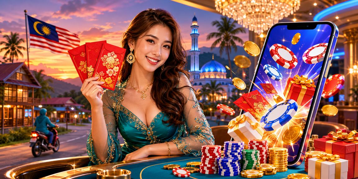 Bonus merah bertema Malaysia untuk pemain sukan di platform 580
