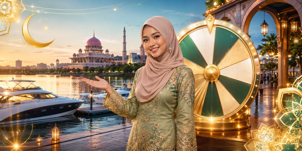 Cabutan bertuah Hari Raya untuk ahli VIP 580 di Putrajaya Malaysia